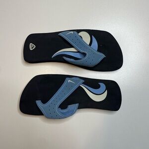 Vintage Nike ACG Trestles Thong Flip Flop Sandals Blue Black Women’s 8 US RARE